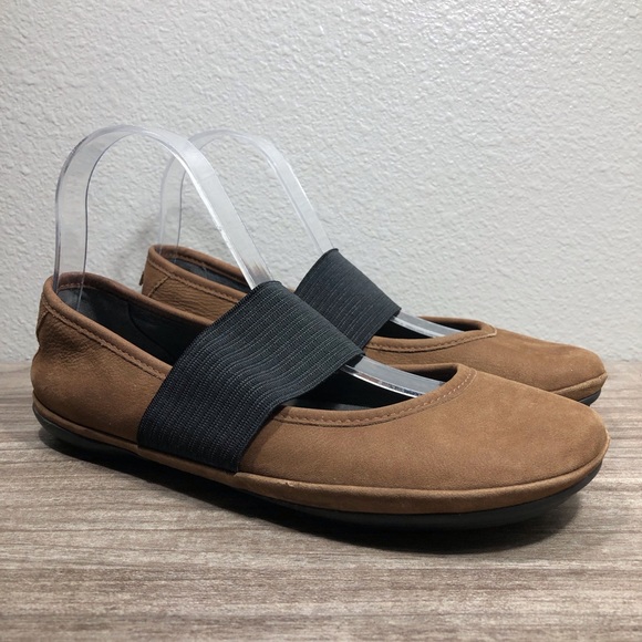Camper Shoes - Camper Right Nina Ballet Mary Jane Flats